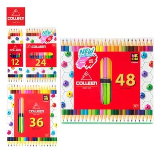 !!ถูกที่สุด!! สีไม้คอลลีน (Colleen) 12/24/36/48 สี 2หัว ของแท้ 100%