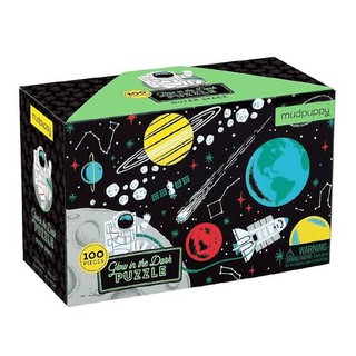 จิ๊กซอว์เรืองแสง 🪐🪲  Glow in the dark puzzle  ลายOuter Space Glow-in-the-dark