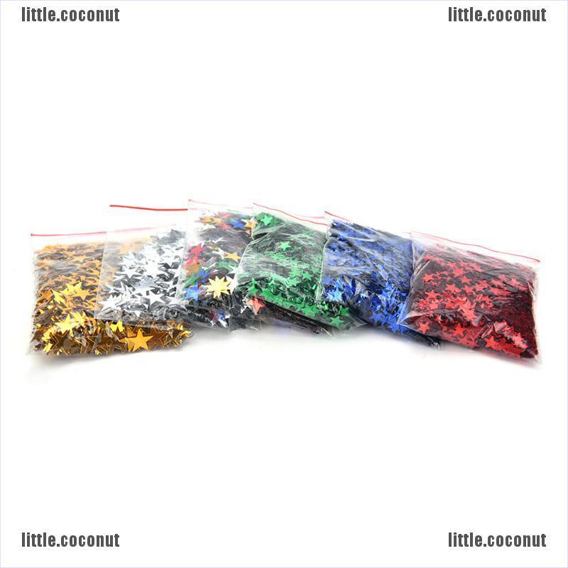CONFETTI ( Coco ) คอนเฟตติรูปดาวสําหรับประดับตกแต่ง ราคา ถูกที่สุด ดีลบีเคเค แกลเลอรีภาพที่ 5