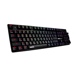 คีบอร์ดเกมมิ่ง RGB SIGNO KB-728  Mechanical Keyboard Blue switch บลูสวิทช์ ประกัน 1ปี