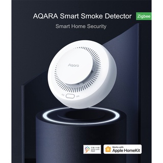 Aqara เครื่องตรวจจับควันอัจฉริยะ Zigbee 3.0 ความไวแสงสูง ควบคุมด้วยแอพ แอป สําหรับบ้าน Apple HomeKit xiaomi Mi Home