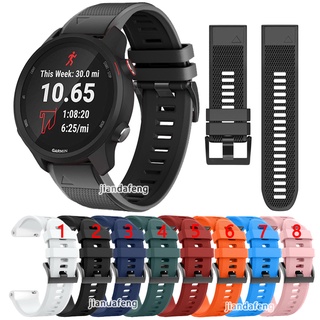 สายนาฬิกาข้อมือซิลิโคน สําหรับ Garmin Forerunner 245 Music 55 645