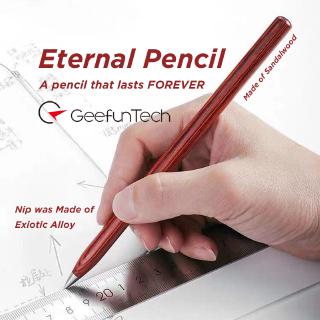 Eternal Pen Inkless Metal Pencil New Design Office Sign Wooden Pen not ink pen with elegant packaging