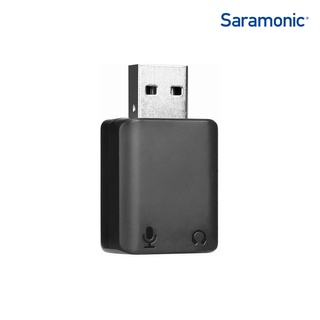 Saramonic EA2 อะแดปเตอร์ตัวแปลง USB ไป 3.5 มม. TRS และ 3.5 มม. TRRS