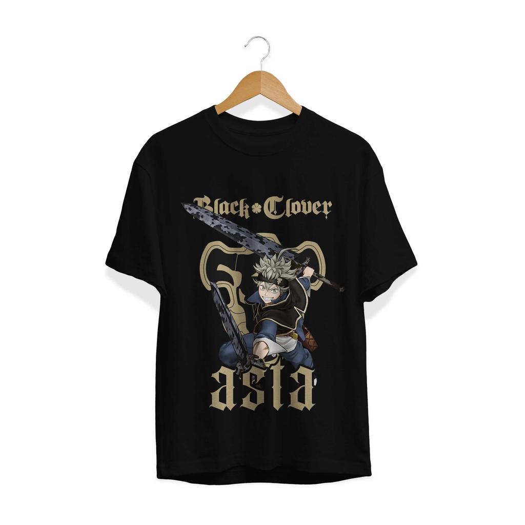 เสื้อยืด DISTRO ANIME BLACK CLOVER MANGA JAPAN