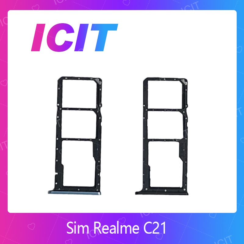 Realme C21 / C11 2021 / C20   อะไหล่ถาดซิม ถาดใส่ซิม Sim Tray (ได้1ชิ้น) สินค้าพร้อมส่ง คุณภาพดี อะไหล่มือถือ ICIT 2020