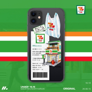 เคสโทรศัพท์มือถือ ซิลิโคน TPU พิมพ์ลายร้านค้าสะดวกซื้อ สําหรับfor  iphone 11 pro Max Xs Max Xr 12 mini 7 Plus 12 pro Max X Xr Xs Max 7 8 Plus