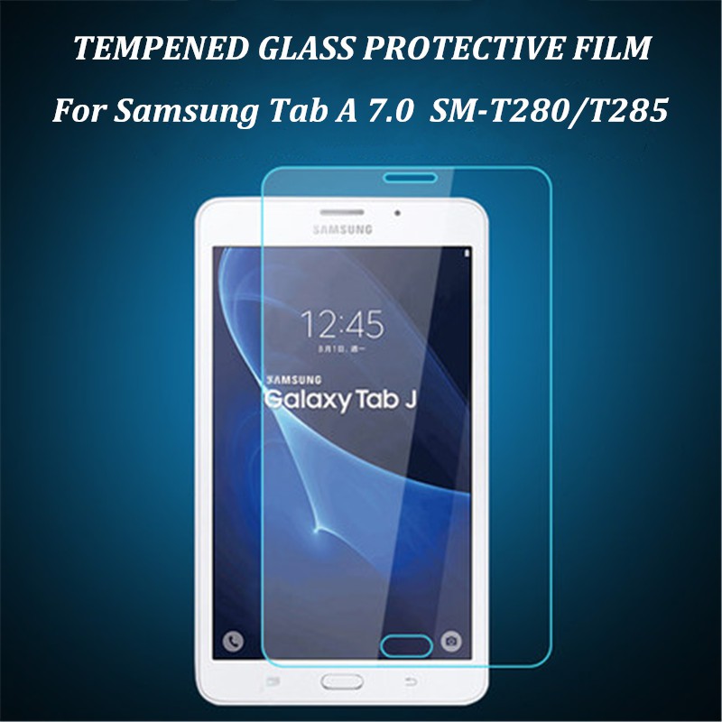 ฟิล์มกระจกนิรภัยกันรอยหน้าจอสําหรับ Samsung Galaxy Tab A6 7 . 0 2016 T280 T285