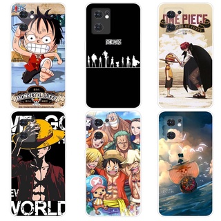 เคส เรียลมี OPPO Reno7 Reno 7 Pro 5G Case การ์ตูน One Piece เคสซิลิโคน Soft TPU โทรศัพท์มือถือ Back เคส