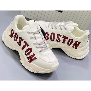 รองเท้า MLB BIG BALL CHUNKY สีขาว logo boston ของแท้