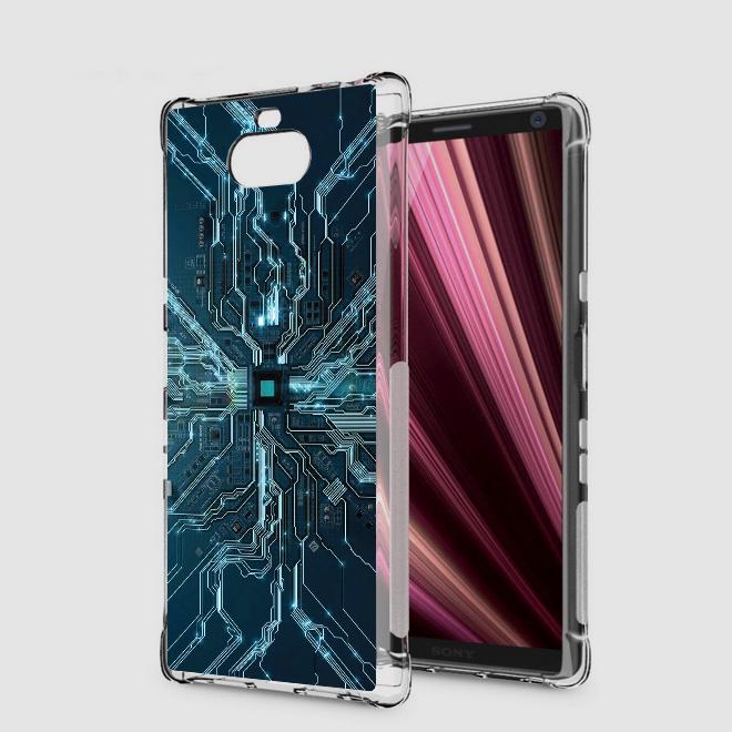 เคส สำหรับ Sony Xperia 10 Plus (10+) Digital Series 3D Anti-Shock Protection TPU Case [DG002]