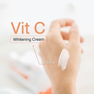 Vit C Whitening Cream วิตซี ไวท์เทนนิ่ง ครีม1ซอง บรรจุ 7g.