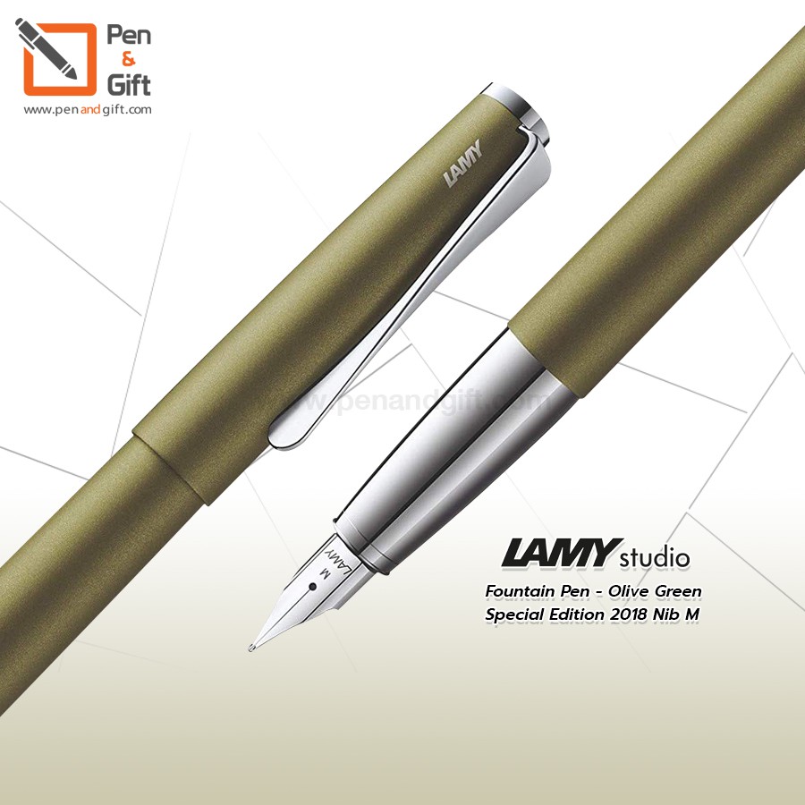 LAMY Olive Fountain Pen Special 2018 M - ปากกาหมึกซึมลามี่ | Shopee Thailand