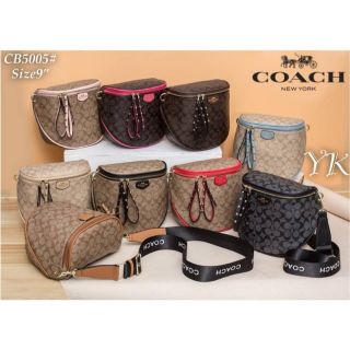 Coach  ปั๊ม 9" กระเป๋าสะพายข้าง