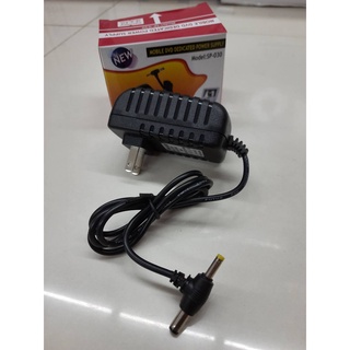 AC/DC ADAPTER OUTPUT:12v 2A มี2 หัว ขนาด 2.5mm  และ หัว 1.5mm สายยาว 1 เมตร มีไฟบอกสถานะ มีความแข็งแรงทนทาน