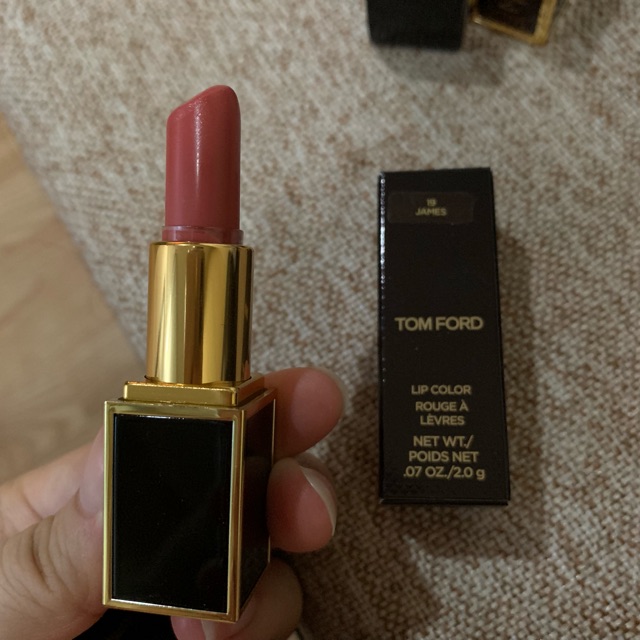 Used 95% Tom Ford Lipstick #james สีส้มสวยมากคะ | Shopee Thailand