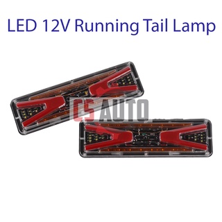 ไฟท้าย Led 12V 24V Belakang Lori 1 Tan (1 ชิ้น) 1 ชิ้น