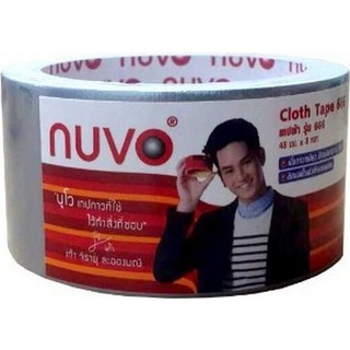 NUVO เทปผ้า รุ่น 666 ขนาด 48 มม.x 8 หลา สีบรอนซ์