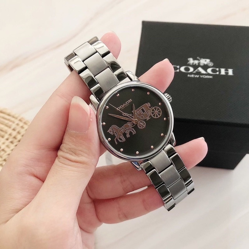 นาฬิกา Coach watch สำหรับผู้ชายและผู้หญิง พร้อมส่ง