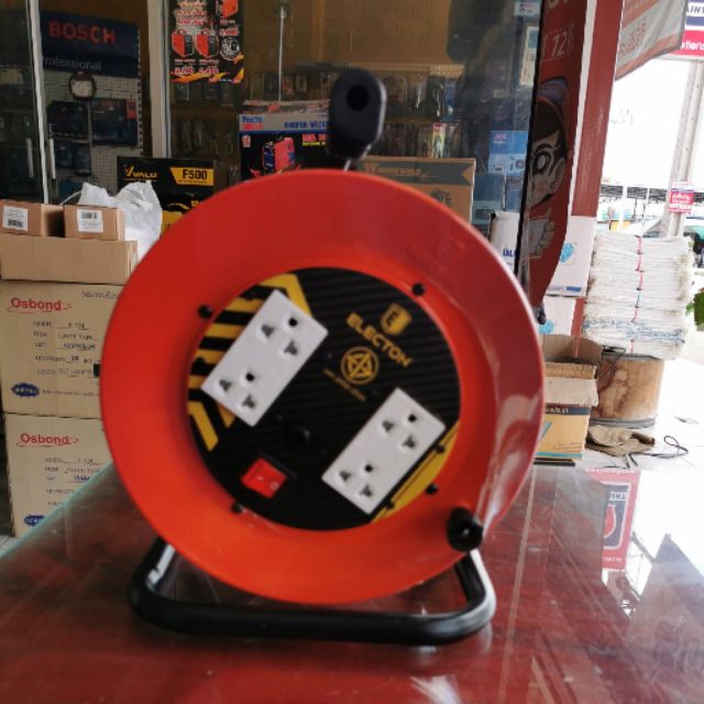 ล้อสายไฟ​ โรลสายไฟ​ ปลั๊ก​พ่วง ELECTON​ ขนาดสายไฟ​ VCT 3×1​, 3​X​1.5 และ 3×2.5