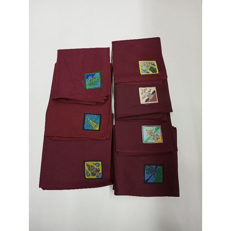 ผ้าพันคอลูกเสืออุดรธานี ( 1โหล ) หนองคาย หนองบัวลำภู เลย สกลนคร บึงกาฬ ขอนแก่น ขนาดเล็ก ใหญ่