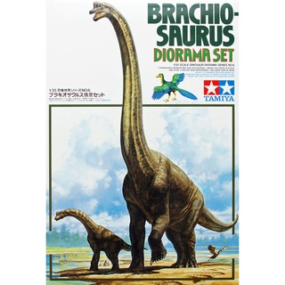 1/35 Brachiosaurus Diorama,  ไดโนเสาร์ Tamiya #60106