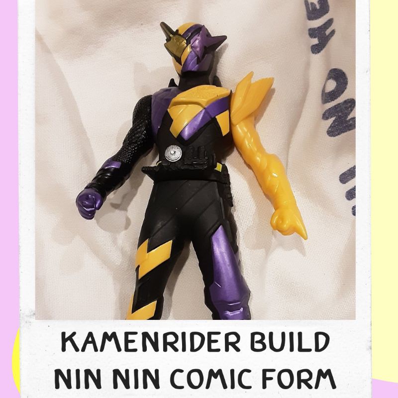 Kamenrider Build Nin Nin Comic Form Bandai 2017 Made in China งานสะสม มือสอง