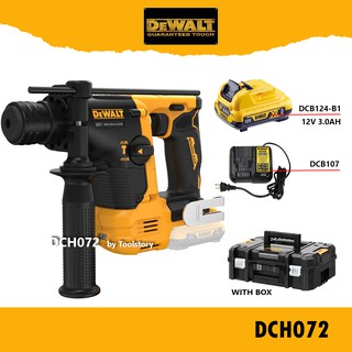 DeWALT DCH072N สว่านโรตารี  ไร้สาย 12V เจาะปูน