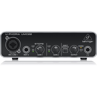 USB AUDIO INTERFACE U-PHORIA BEHRINGER #UMC-22