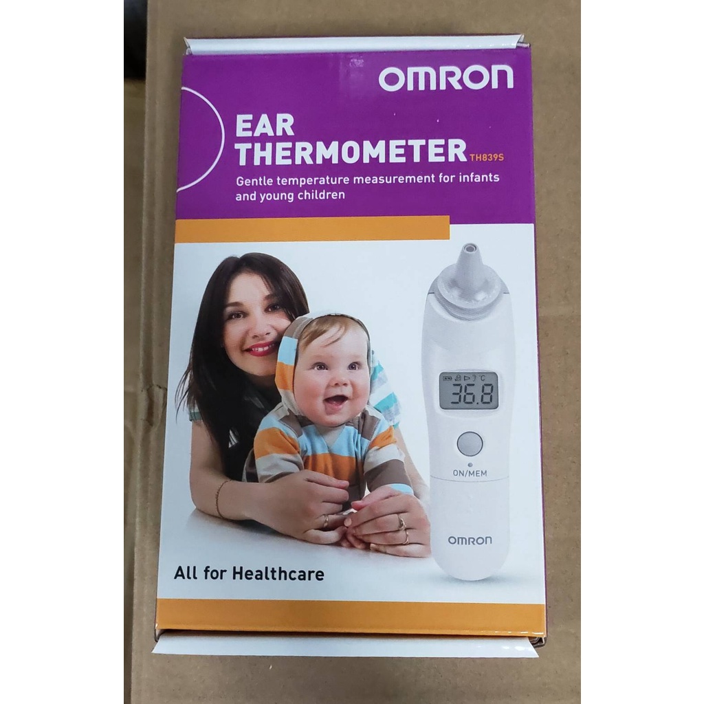Omron เทอร์โมมิเตอร์วัดไข้ทางหู รุ่น TH839S