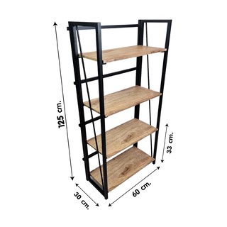 ชั้นไม้วางของ 4 ชั้น พับเก็บได้ #FG-2014