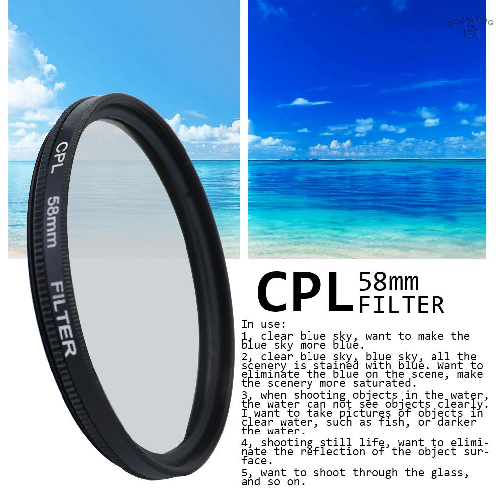 ღ Professional Camera UV CPL FLD Lens Filters Kit and Altura Photo ND Neutral Density Filter Set