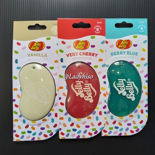 💕Jelly Belly💕ของแท้💯% แผ่นหอมปรับอากาศ แผ่นหอม PVC 3 มิติ  3D Car Vent Air Freshener หอมกลิ่นขนมหวาน