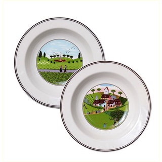 [ผลิตในประเทศเยอรมนี] Villeroy &amp; Boch Design Naif Salad Cereal Bowl Collection