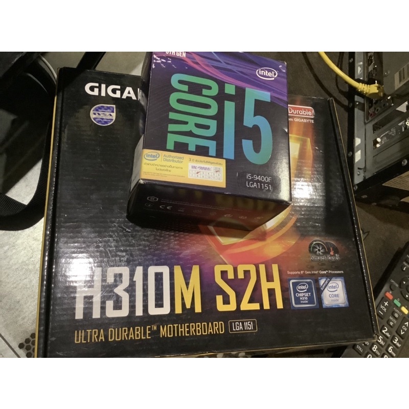 cpu i5-9400f +MB+ DDR4 16G มือสอง