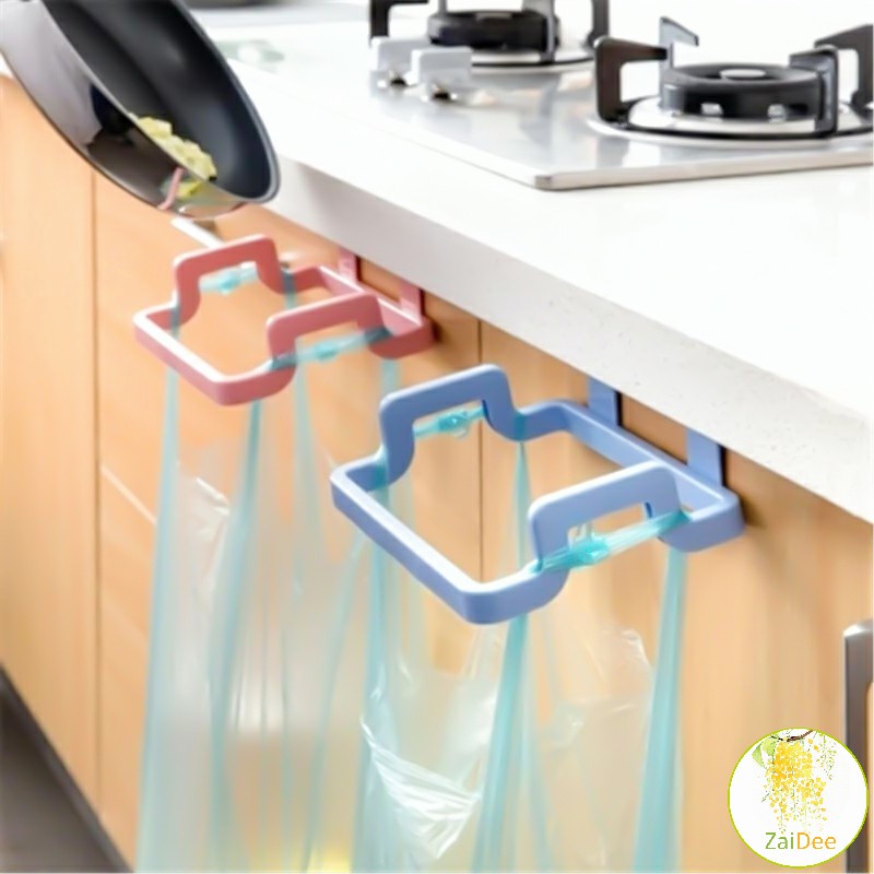 ที่แขวนใส่ถุงขยะ ที่แขวนเอนกประสงค์ แขวนผ้า ที่ใส่ถุงขยะพลาสติก garbage bag holder ราคา ถูกที่สุด ดีลบีเคเค แกลเลอรีภาพที่ 4