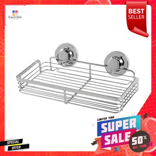 ชั้นวางของสเตนเลสเล็ก สุญญากาศ KECH911STAINLESS STEEL BASKET WITH SUCTION CUP KECH KECH911