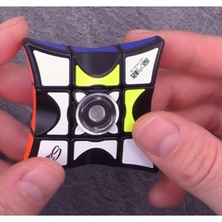 RUBIKS FIDGET SPINNER PUZZLE รูบิคผึกสมอง 1x3x3 ฝึกสมอง เพิ่มไอคิว ลื่น ทน ลื่นมากๆ แกนแม่เหล็ก พร้อมเป็นSpinner ในตัว