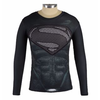 เสื้อยืดจักรยานลาย SUPERMAN แขนยาว (Pre-Order)