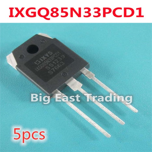 5 ชิ้น IXGQ85N33PCD1 85N33PCD1 TO-3P ทรานซิสเตอร์เชื่อม 330V 85A,รับประกันคุณภาพ