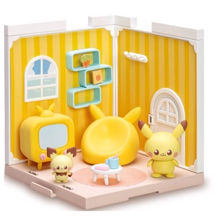 [Direct from Japan] TAKARA TOMY Pokemon Poke Peace House Living Pikachu &amp; Pichu Japan NEW