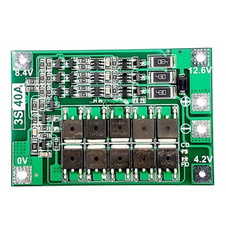 BMS-3S Li-Ion 11V 25A/40A BMS 18650 11V