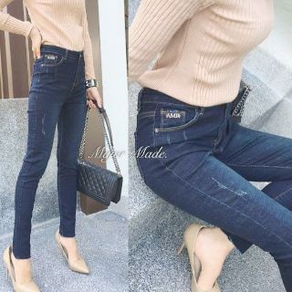 👖กางเกงยีนส์ผ้าฮ่องกง basic jeans 🌷สีสวยผ้ายืดหยุ่นดีมาก💕💕