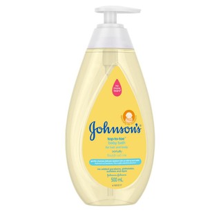 Johnsons จอห์นสัน ท็อปทูโท เบบี้ บาธ สบู่เหลวอาบน้ำและสระผม ขนาด 500มล.