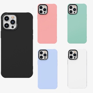 Casetify เคสซิลิโคน สีพื้น สําหรับ For iPhone 14 Plus Pro 14Pro Max