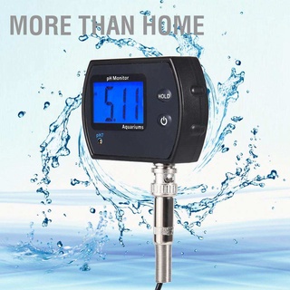 More than Home 0.00-14.00 pH Meter Tester Online Water Quality Testing Instrument Tool EU Plug 220V