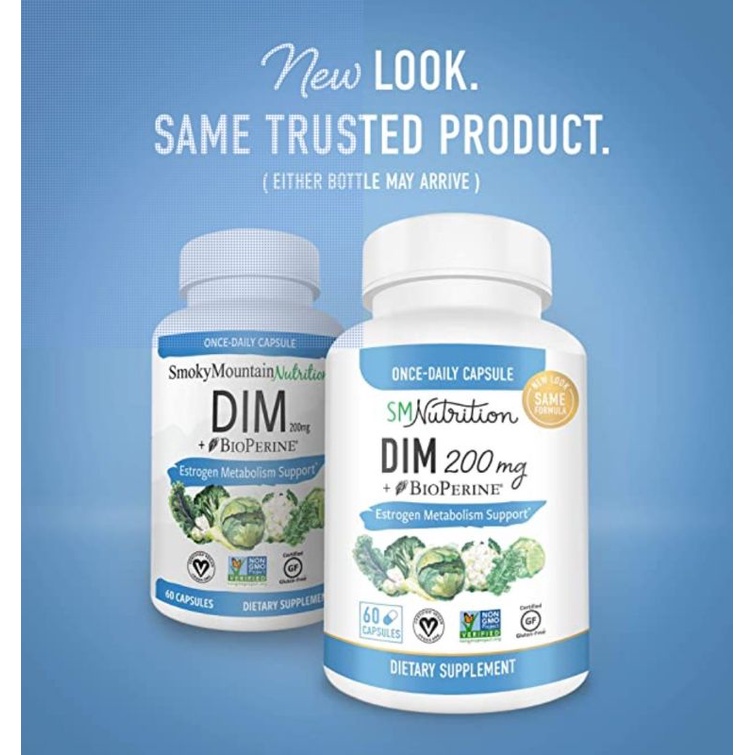 ดิม วิตตามินวัยทอง USA DIM Supplement 200 mg USA ช่วยปรับสมดุลฮอร์โมน ...