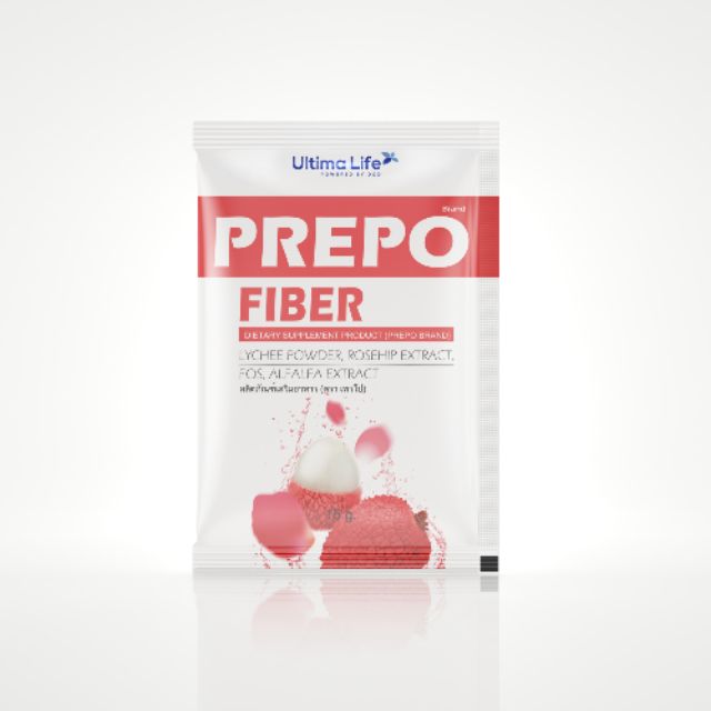 Ultima Life Prepo fiber อาหารเสริม ไฟเบอร์