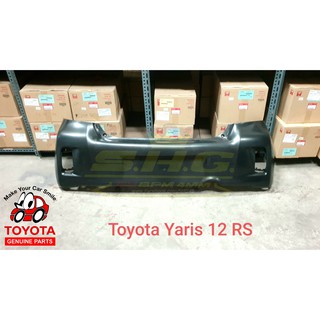 กันชนหลัง Yaris 2012 RS Toyota (แท้)