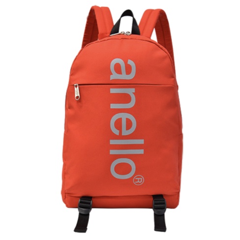 กระเป๋าเป้ Anello สีแดง รุ่น Big Logo Print Mini Daypack